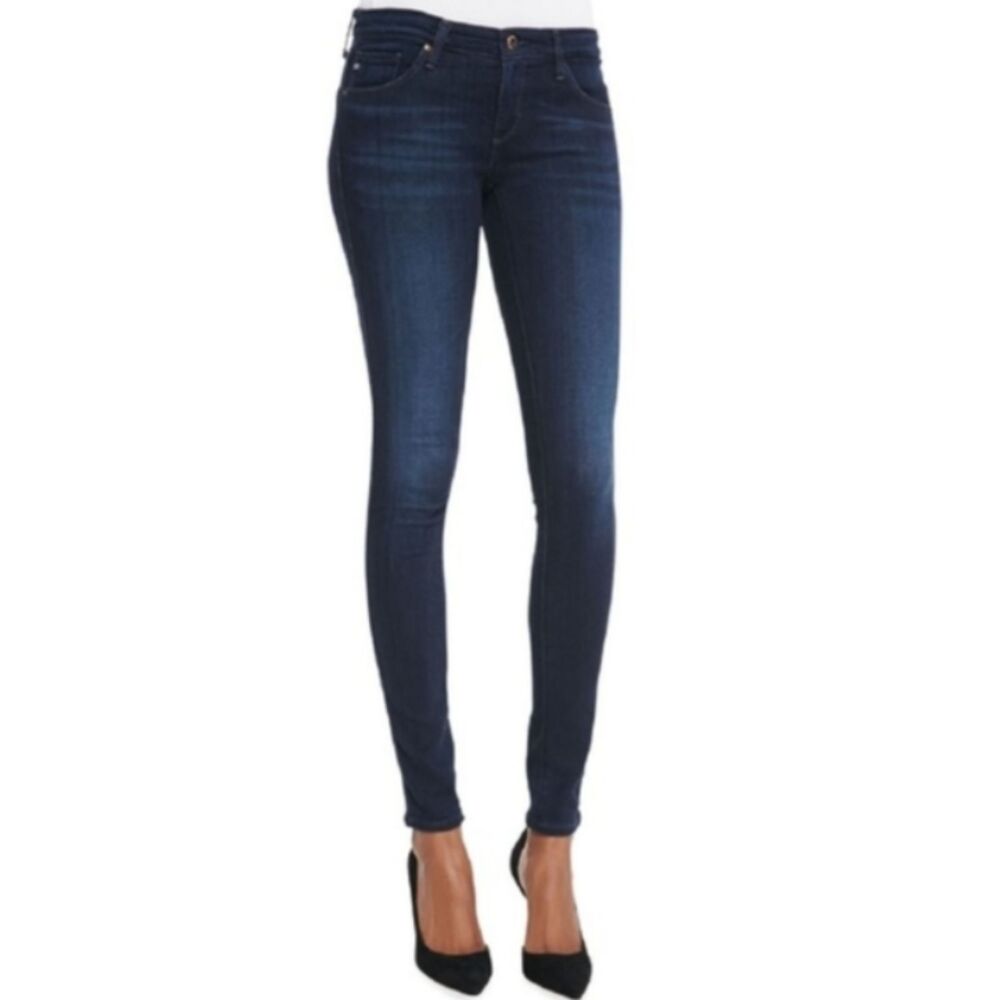 AG ADRIANO GOLDSCHMIED The Legging Super Skinny Dark Wash Jeans Size 27